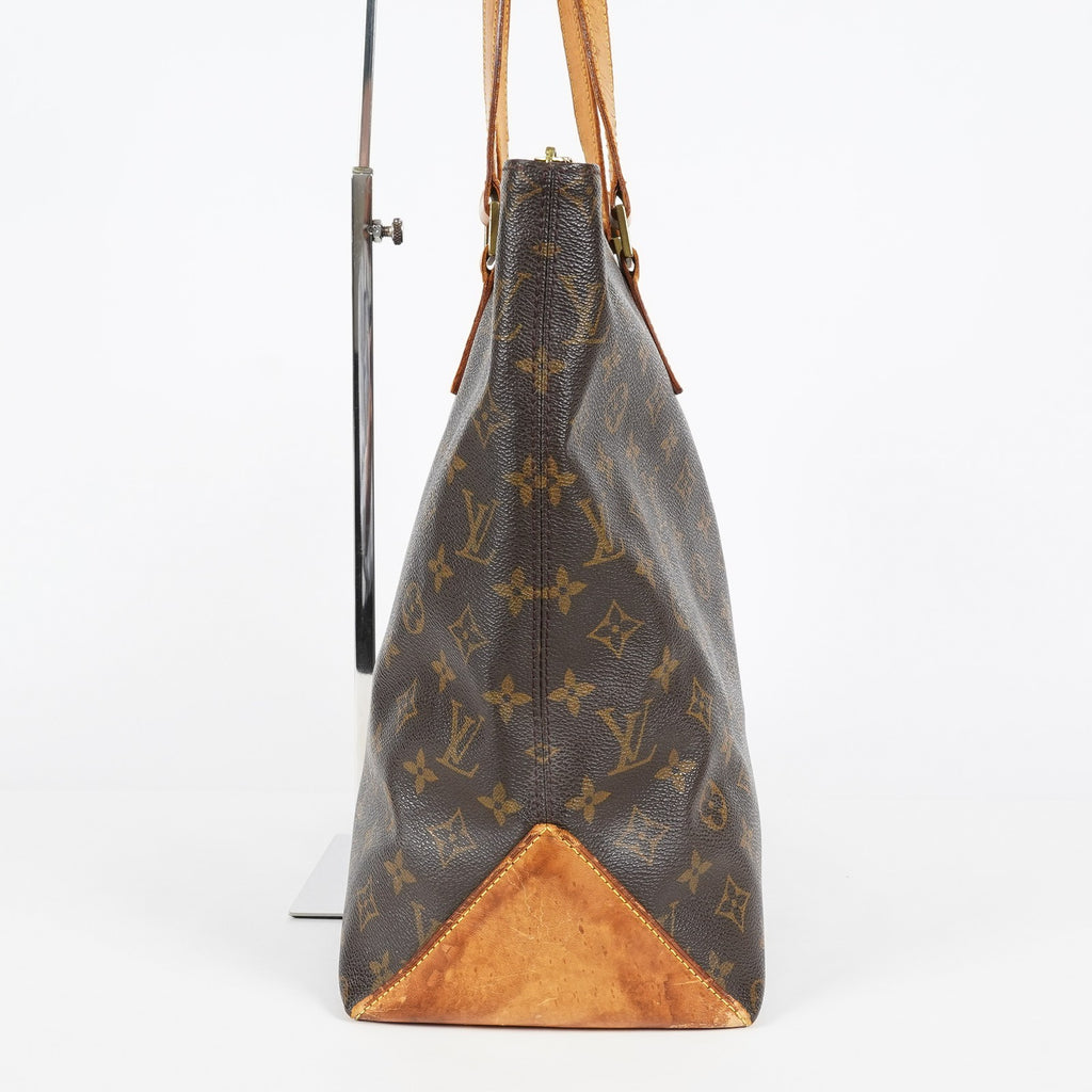 Louis Vuitton Cabas Mezzo Tote M51151 Monogram Canvas Brown Vintage 07A032860008