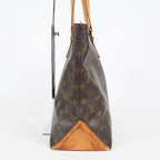 Louis Vuitton Cabas Mezzo Tote M51151 Monogram Canvas Brown Vintage 07A032860008