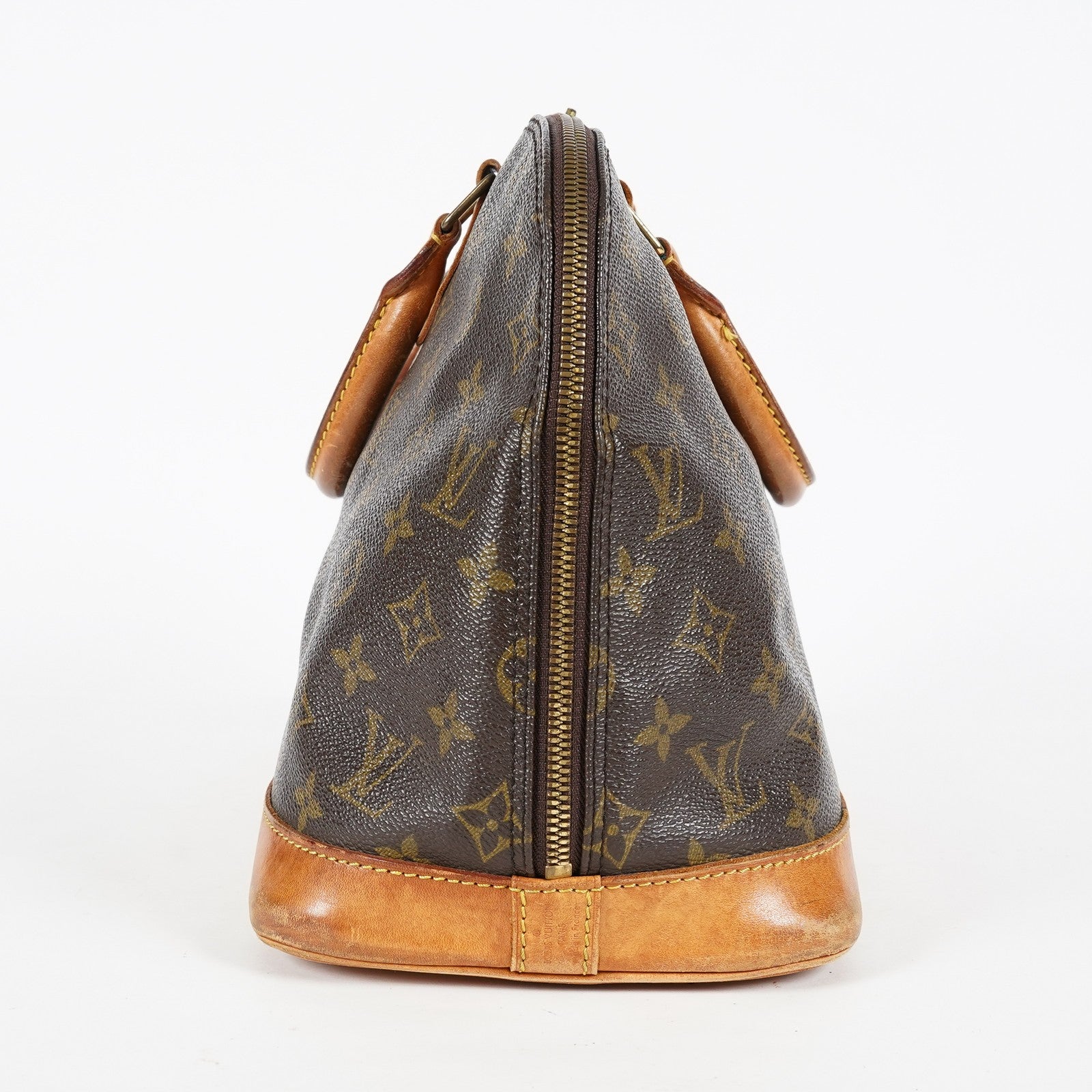 Louis Vuitton Alma PM Handbag M51130 Monogram Canvas Brown Vintage 08A293088803