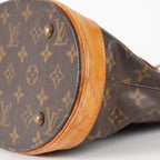 Authentic Louis Vuitton Monogram Bucket PM Shoulder Tote Bag M42238 02E242640018