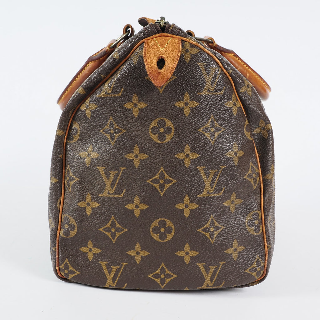 LOUIS VUITTON Speedy 30 Monogram Handbag Mini Boston M41526 04A324919207