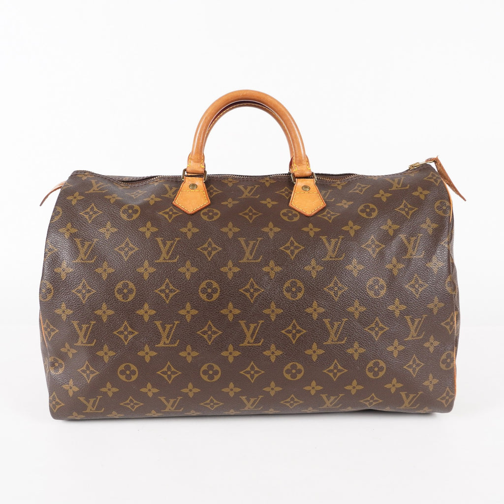 Authentic Louis Vuitton Monogram Speedy 40 Hand Bag vintage M41522 05E016050013