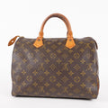 Authentic Louis Vuitton Monogram Speedy 30 Handbag vintage M41526 05E076050013