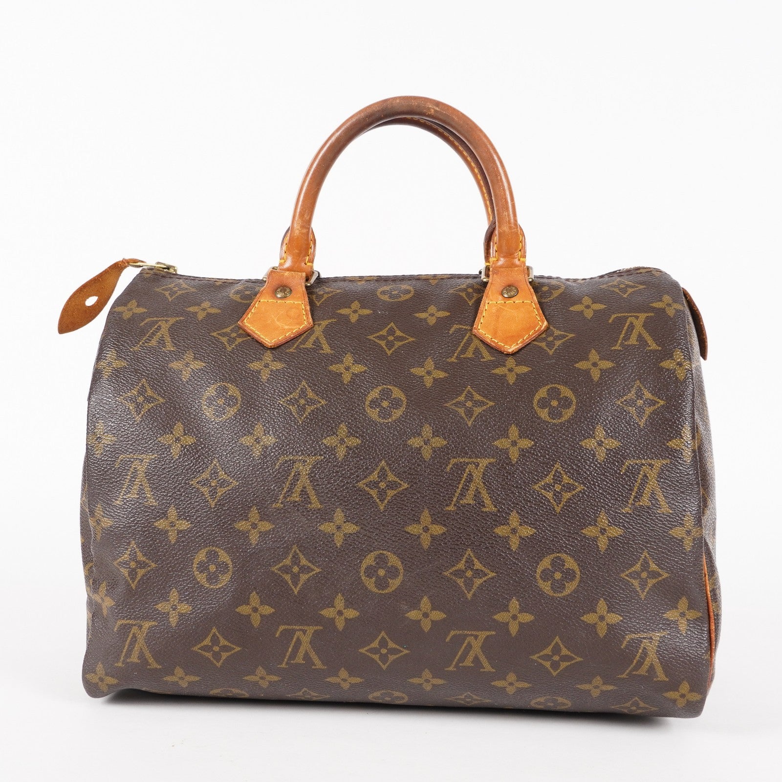 Authentic Louis Vuitton Monogram Speedy 30 Handbag vintage M41526 05E076050013