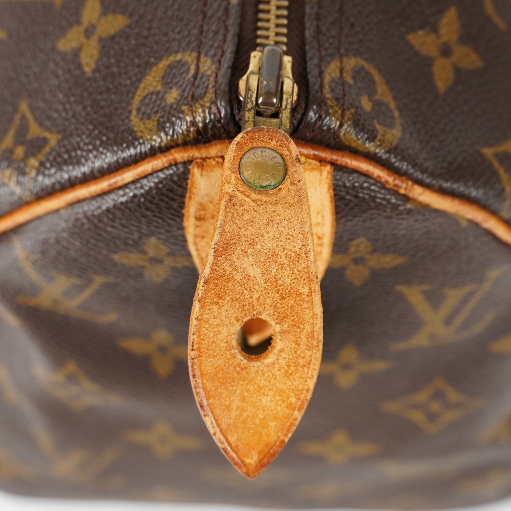 Authentic Louis Vuitton Monogram Speedy 25 M41528 Handbag vintage 03A186234827