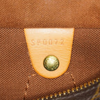 Louis Vuitton Speedy 25 M41528 Monogram Canvas Boston Handbag Brown 07A108008005