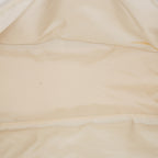 Chanel Travel Line Tote Bag Beige Nylon Leather Used Handbag 09M41793108