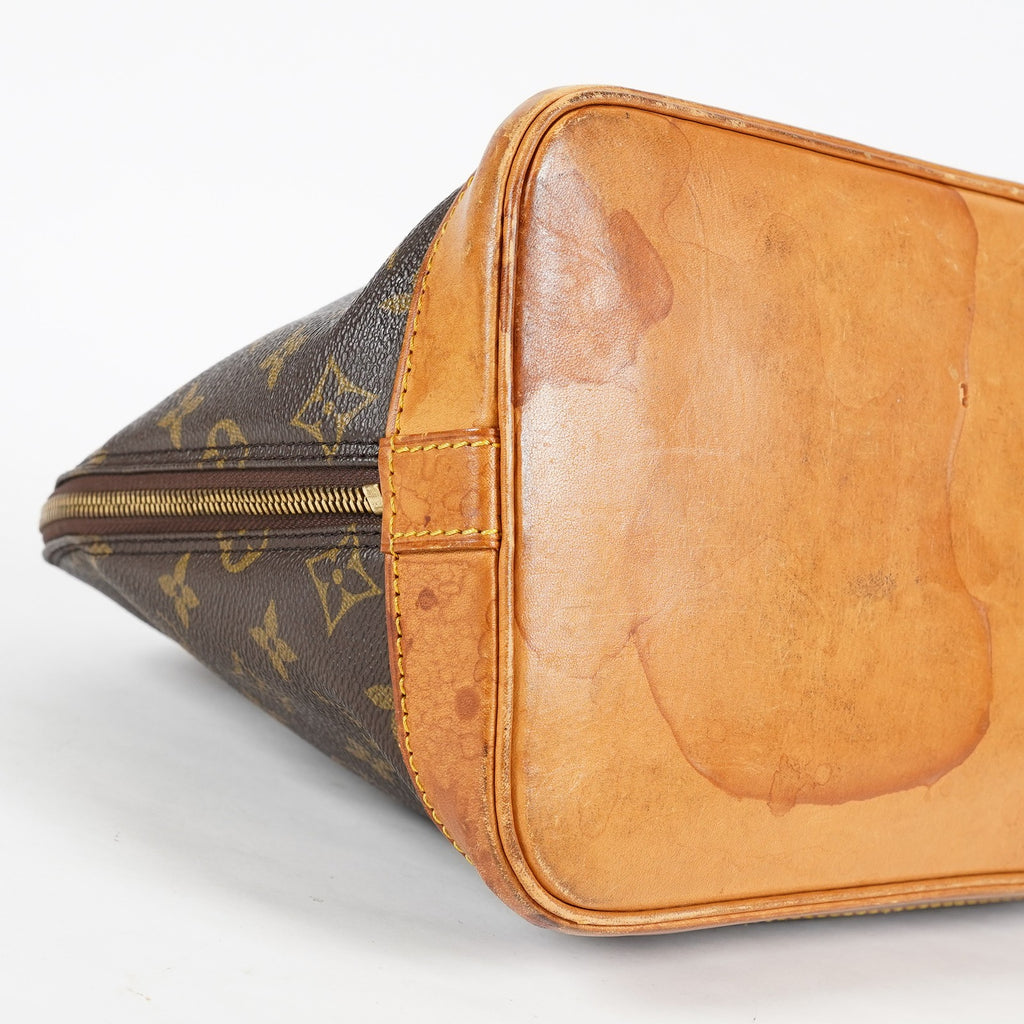 Louis Vuitton Alma PM Monogram Canvas Brown Handbag M51130 Vintage 08A113088803