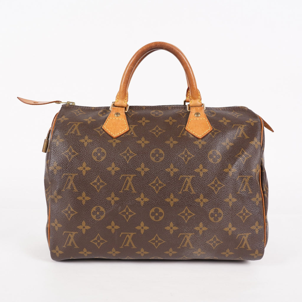Authentic Louis Vuitton Monogram Speedy 30 M41526 Handbag vintage 06E116490029