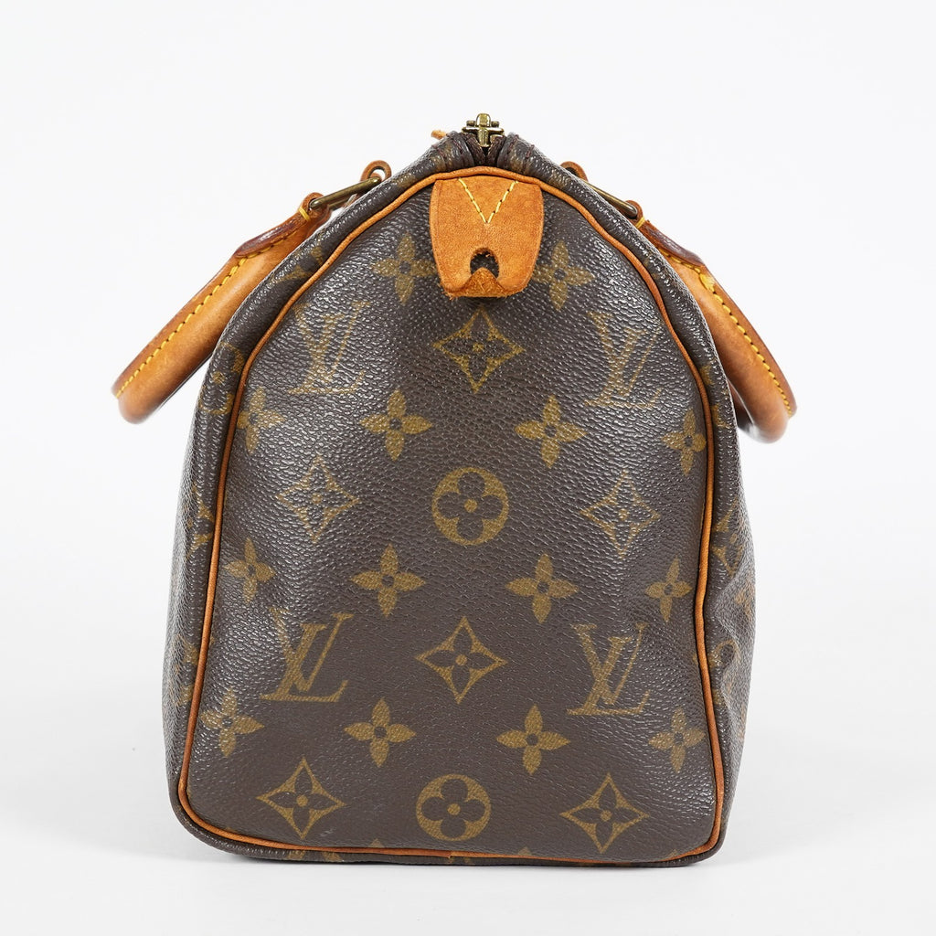 Louis Vuitton Speedy 25 Monogram Canvas Handbag Boston Bag M41528 08A166635223