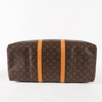 LOUIS VUITTON Keepall 50 M41426 Monogram Boston Bag Brown vintage 03E326820011