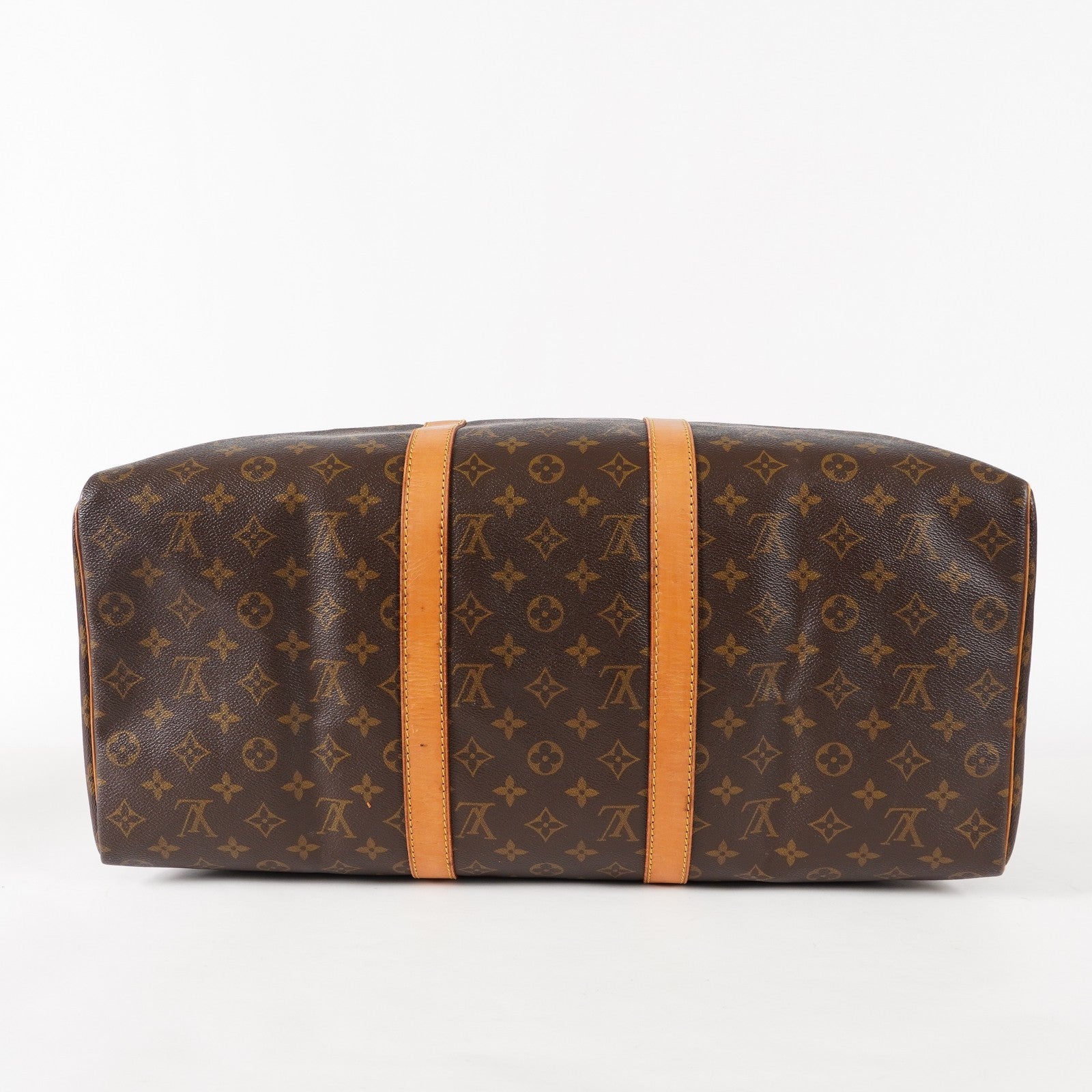 LOUIS VUITTON Keepall 50 M41426 Monogram Boston Bag Brown vintage 03E326820011