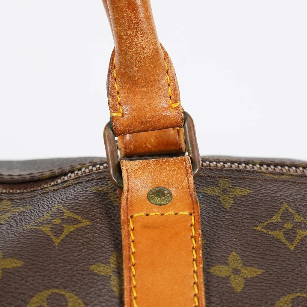 Louis Vuitton Keepall 60 M41422 Monogram Canvas Brown Used Duffle 07E123740027