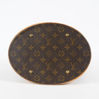 Louis Vuitton Bucket GM M42236 Monogram Canvas Brown Tote Bag Used 08E182310010