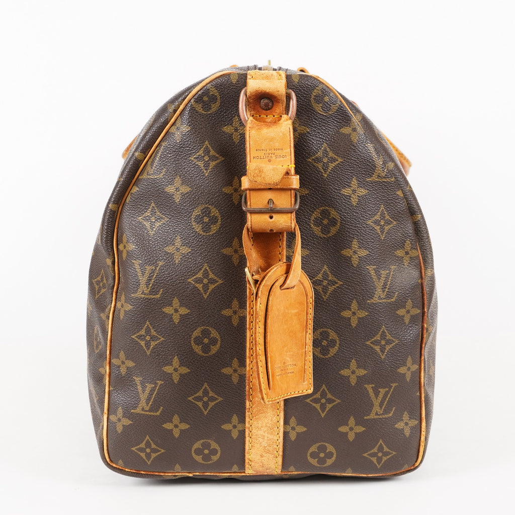 LOUIS VUITTON Keepall 50 Monogram Boston Bag Brown vintage M41426 06E133300010