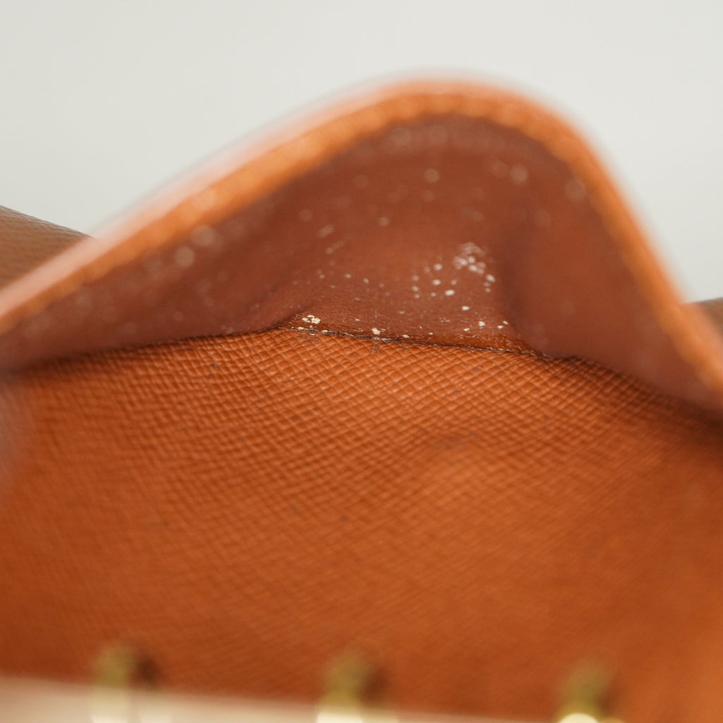 Louis Vuitton Monogram Agenda PM Notebook Cover R20005 Brown Used 08E21825007