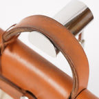 Auth HERMES Bag 2 in 1 Beige Canvas and Leather Backpack Hand Bag 05E533520016