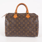 Authentic Louis Vuitton Monogram Speedy 30 M41526 Handbag vintage 06E226050029