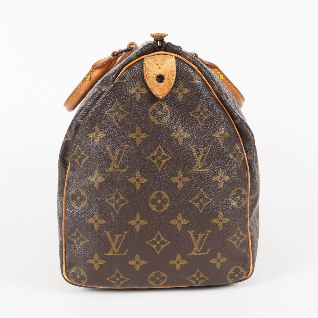 Authentic Louis Vuitton Monogram Speedy 35 Hand bag M41524 vintage 06E074070013