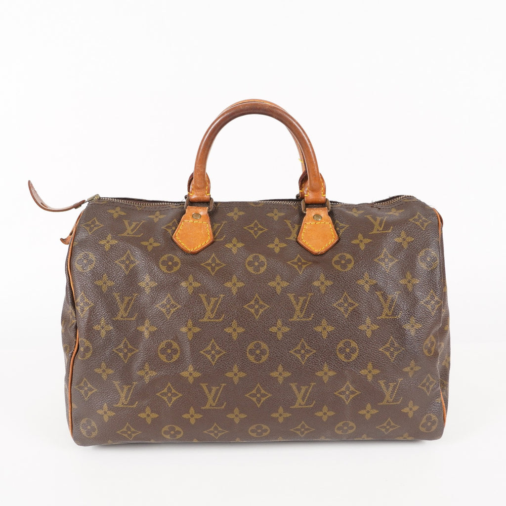 Authentic Louis Vuitton Monogram Speedy 35 Handbag vintage M41524 06E575548403