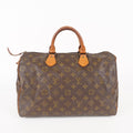 Authentic Louis Vuitton Monogram Speedy 35 Handbag vintage M41524 06E575548403