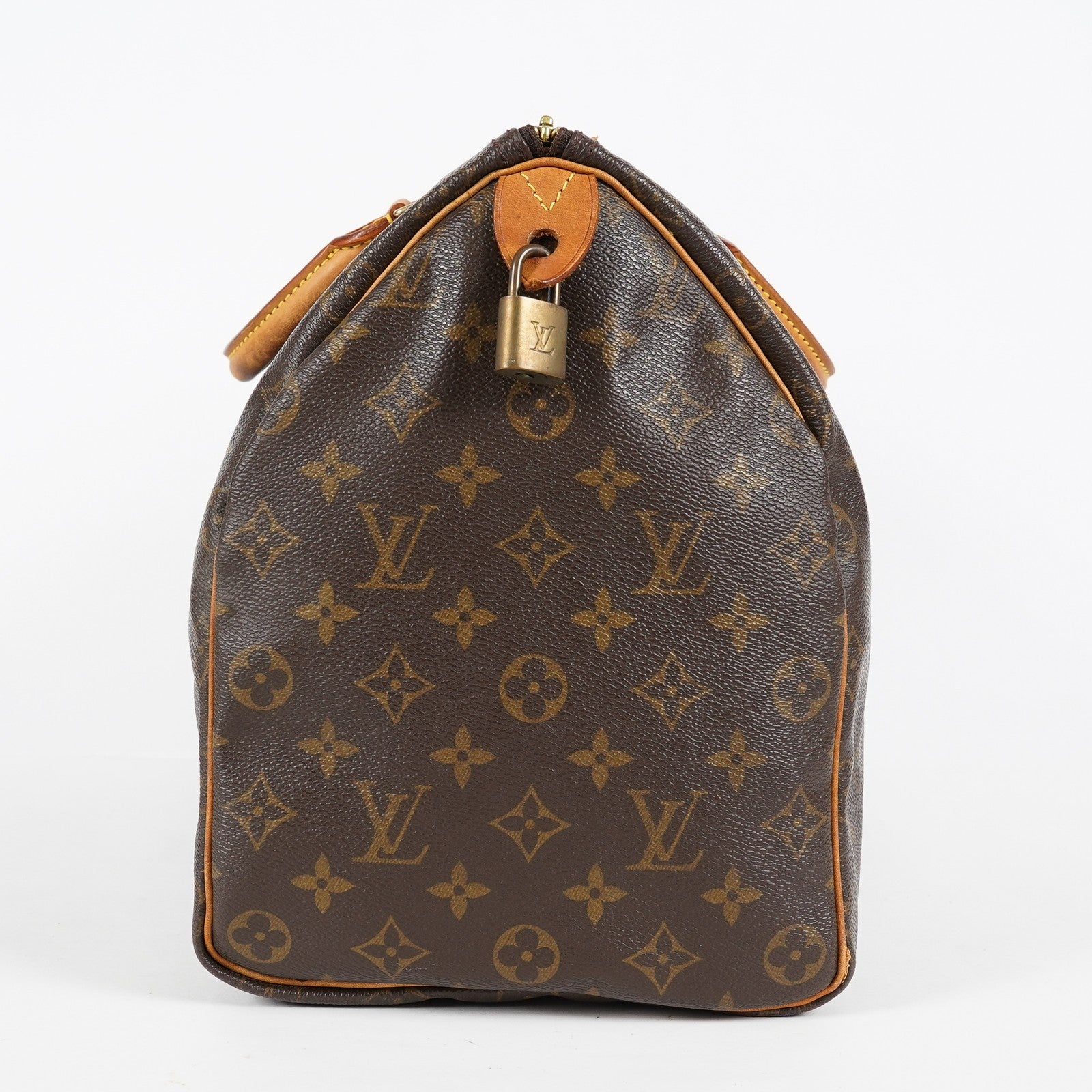 Louis Vuitton Speedy 35 M41522 Monogram Canvas Brown Handbag Used 08A274576003