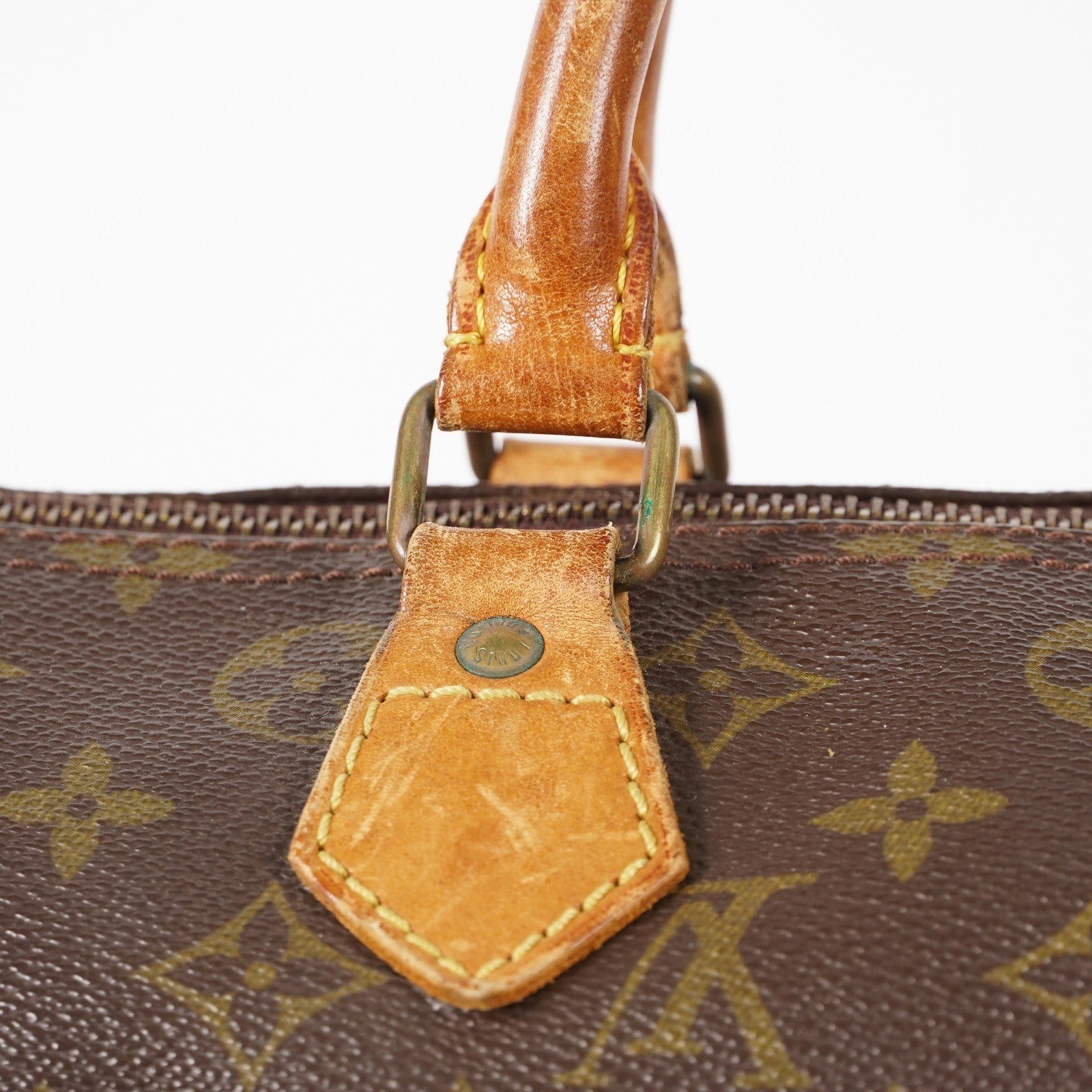 Authentic Louis Vuitton Monogram Speedy 30 M41526 Handbag vintage 01E134950005