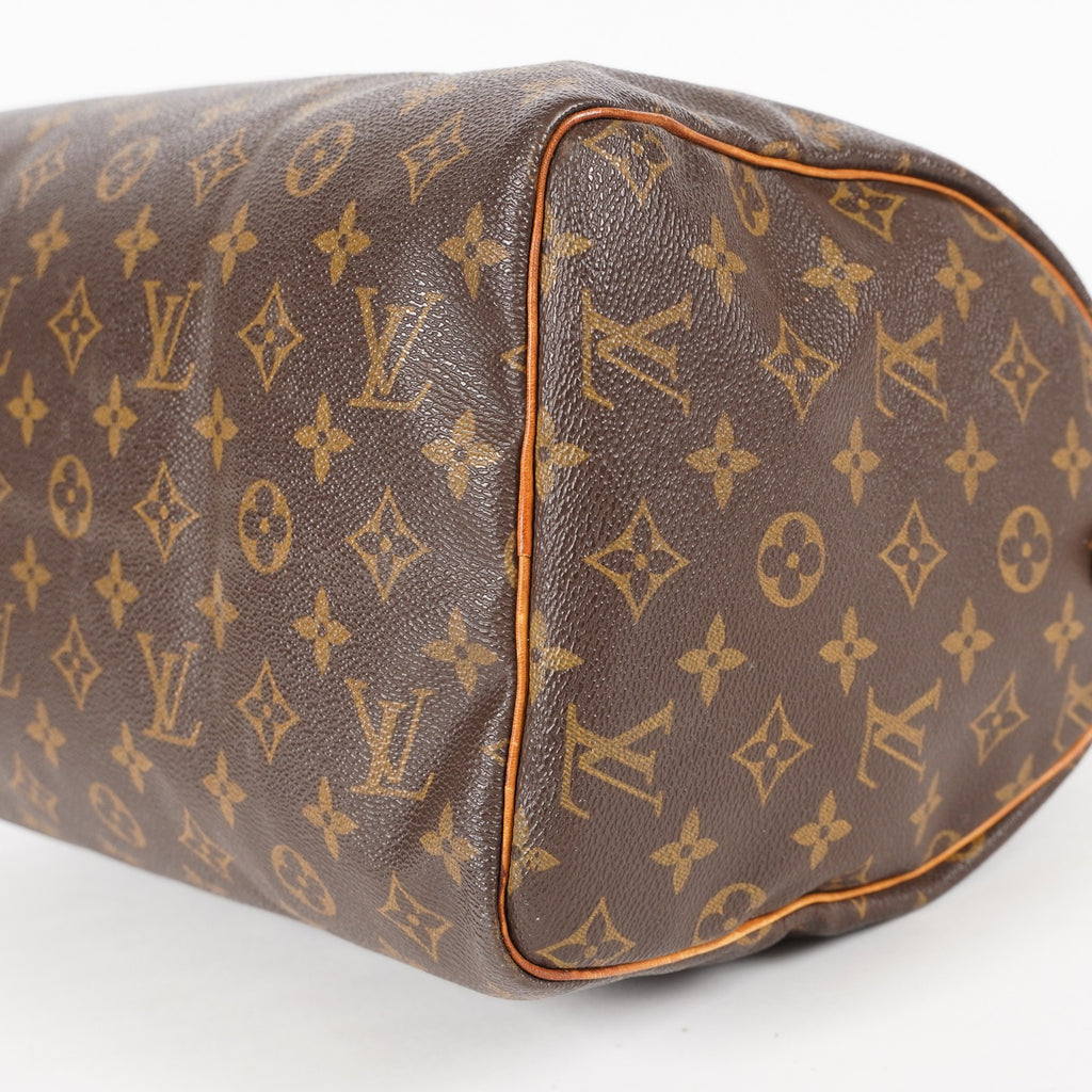 Authentic Louis Vuitton Monogram Speedy 30 Handbag vintage M41526 06E115948810