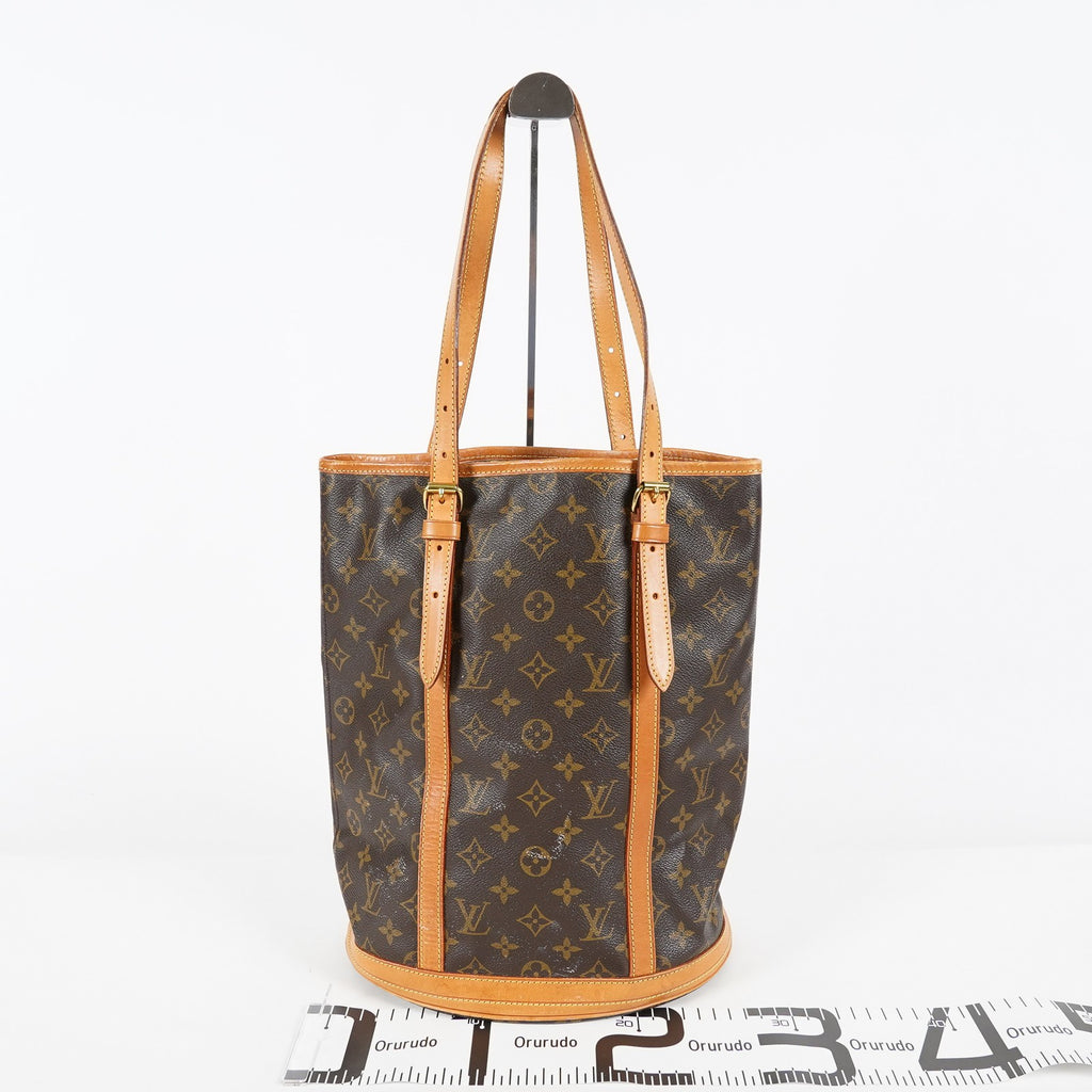 Louis Vuitton Vintage Bucket GM Monogram Brown Shoulder Bag M42236 07E182860017