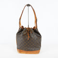Louis Vuitton Noe M42224 Monogram Canvas Drawstring Shoulder Bag 09M404532008