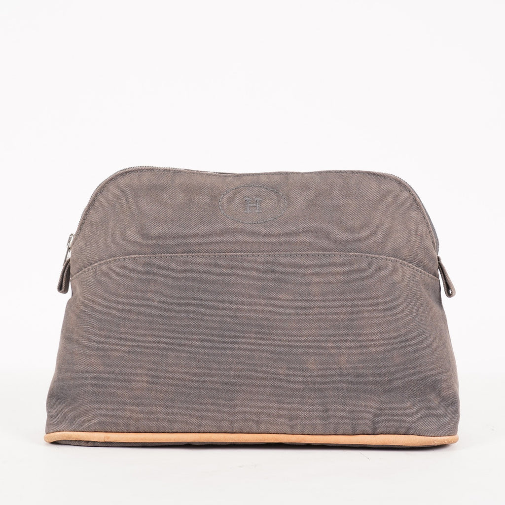 Hermès Bolide Trousse de Voyage Canvas Cosmetic Pouch – 06E22715023