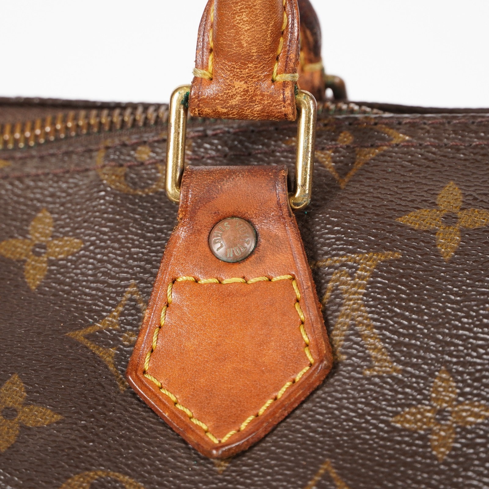 Authentic Louis Vuitton Monogram Speedy 35 Handbag vintage M41524 06E435060012
