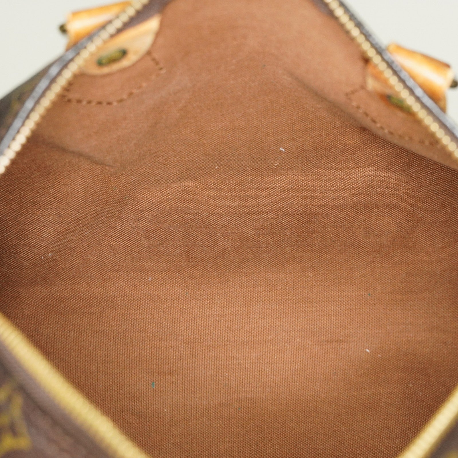 Louis Vuitton Speedy 25 M41528 Monogram Brown Boston Hand Bag Used 07E166270015