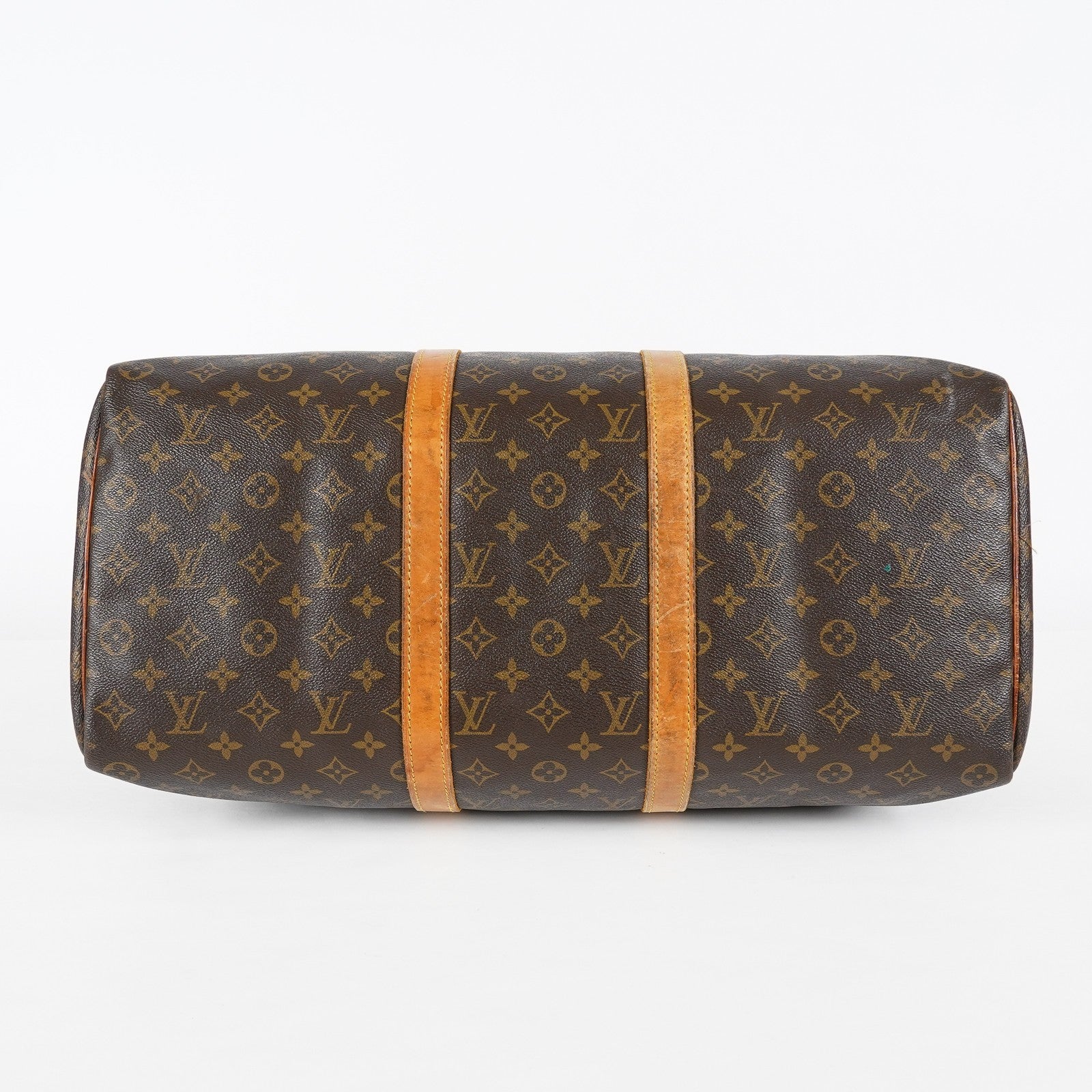 Louis Vuitton Keepall 50 Monogram Brown Duffle Bag M41426 Used 08E163630007