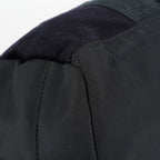 CHANEL Sports Line Boston Bag 40cm Black Canvas Used Vintage Duffle 07E186930027