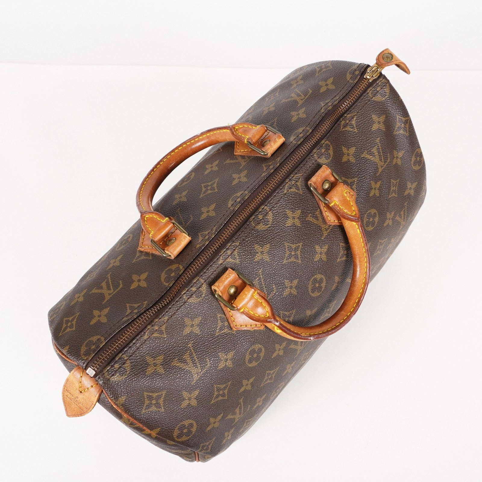 Authentic Louis Vuitton Monogram Speedy 35 Handbag vintage M41524 06E396490010