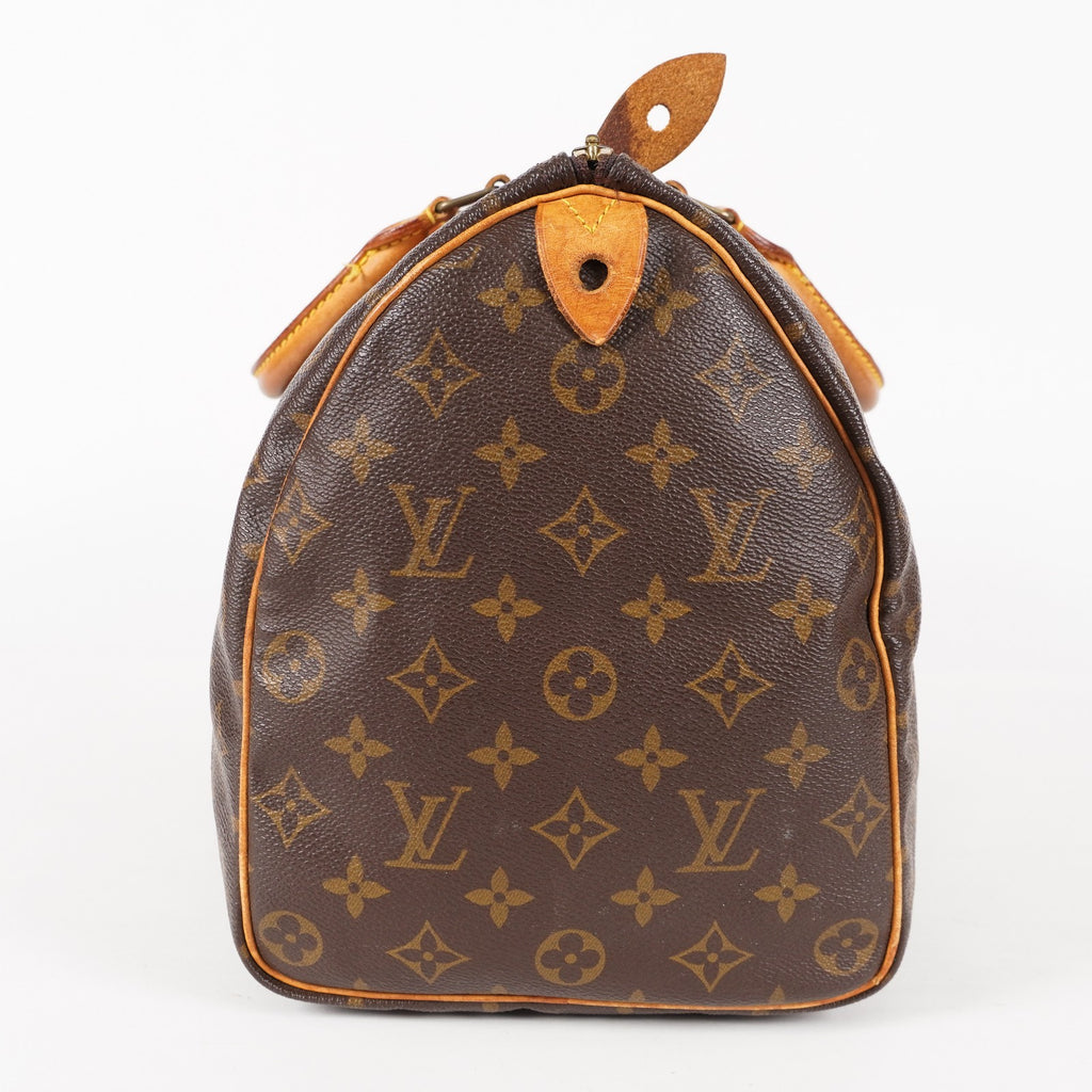 Authentic Louis Vuitton Monogram Speedy 35 Handbag vintage M41524 05E186050013