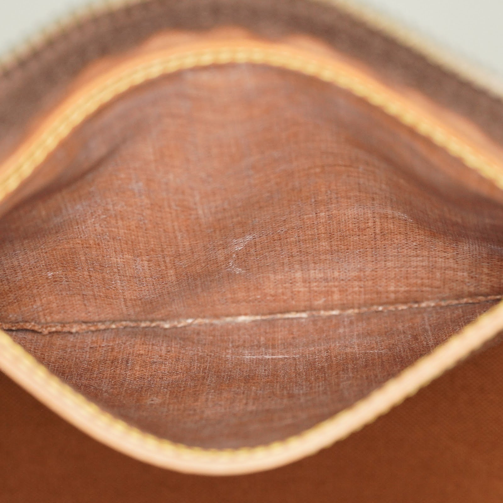 Louis Vuitton Speedy 35 Monogram Brown Canvas Hand Bag Used M41524 07E214620027