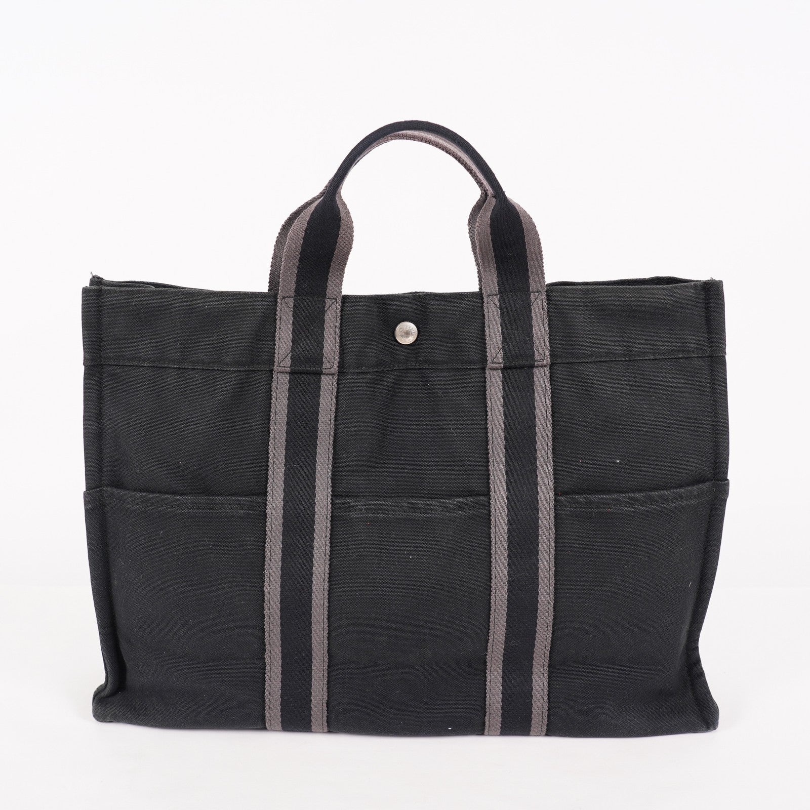 Hermes Fourre-Tout MM Huroto Tote Bag Black 06E31715025