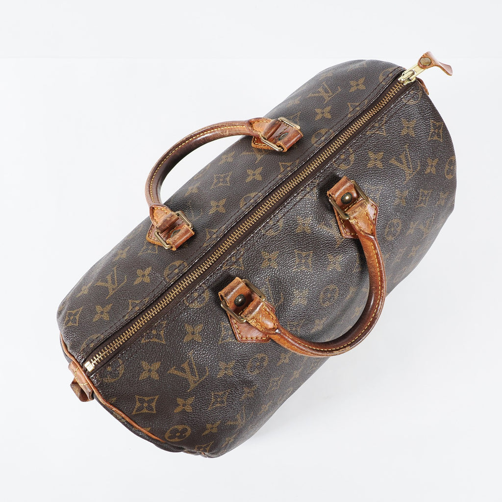 Authentic Louis Vuitton Monogram Speedy 35 M41524 Handbag vintage 03A275548427
