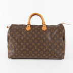 Authentic Louis Vuitton Monogram Speedy 40 Hand Boston Bag M41522 02E356160018