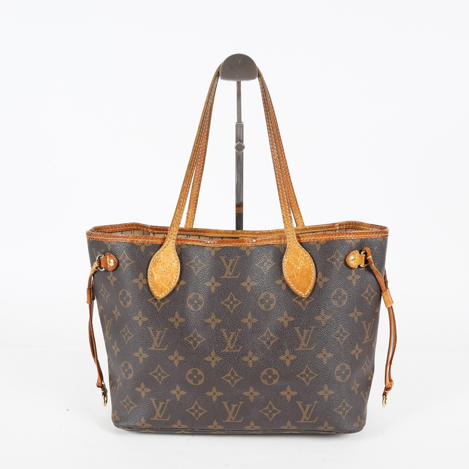 Louis Vuitton Neverfull PM M40155 Monogram Canvas Brown Tote Used 08A306406403