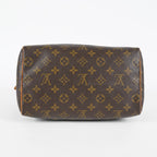 Louis Vuitton Speedy 25 Monogram Canvas Brown Boston Handbag Used 07E295830008
