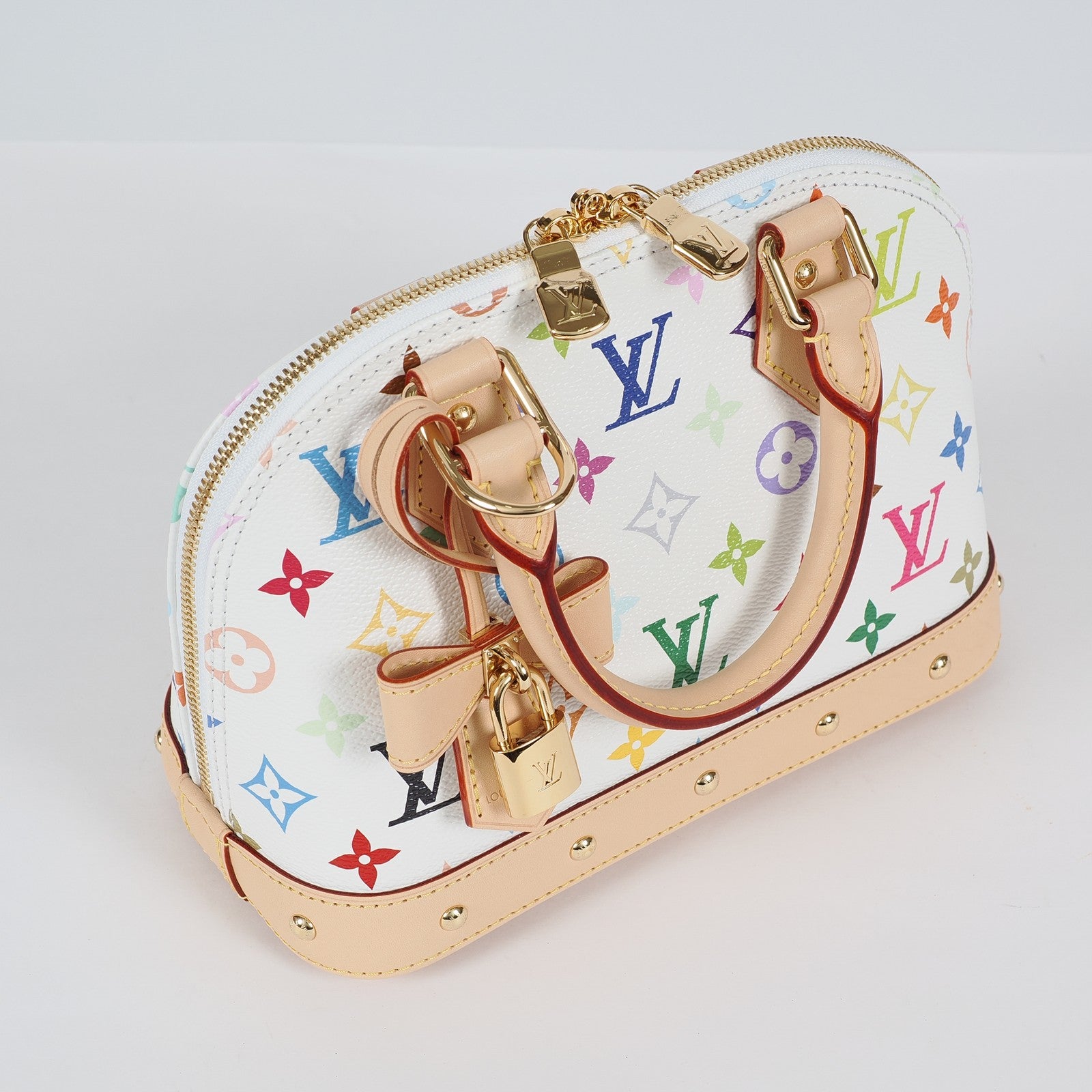 Louis Vuitton x Takashi Murakami 2025 Alma BB Purse Multicolor 04M0145000017