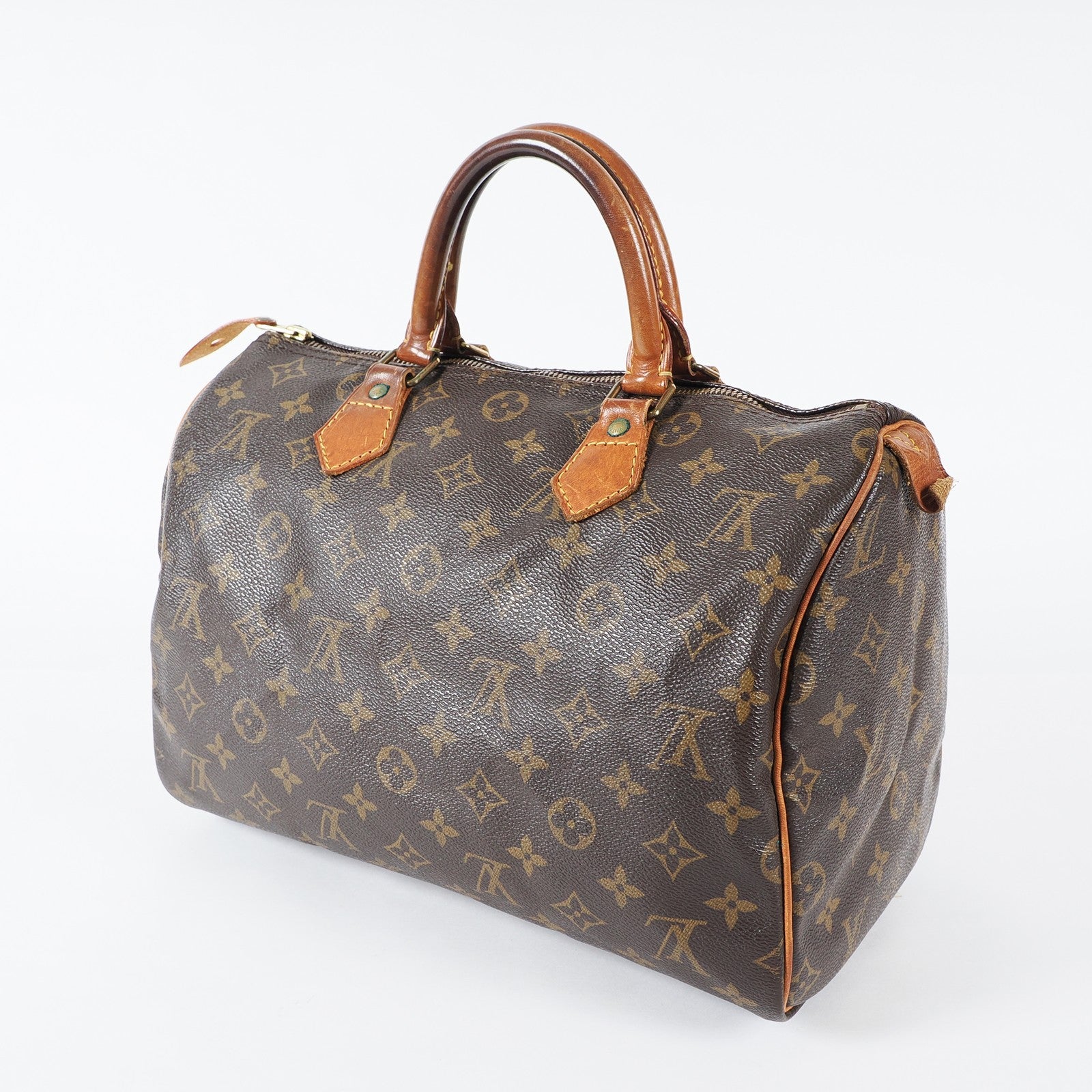 Authentic Louis Vuitton Monogram Speedy 30 M41526 Handbag vintage 03A255720027