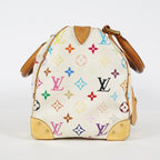 Louis Vuitton Speedy 30 M92642 Monogram Multicolore White Bag Used 08E107150008