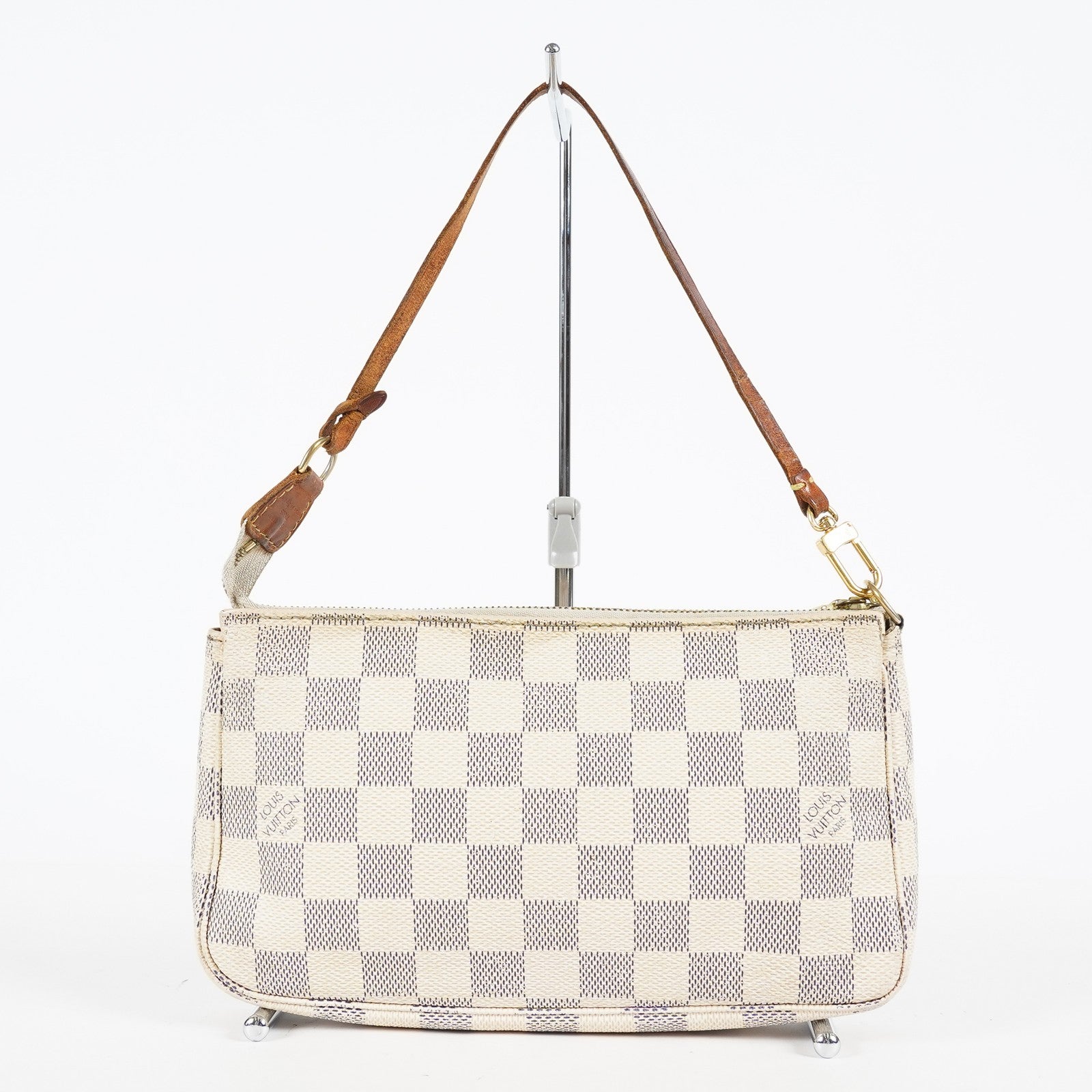 Louis Vuitton Damier Azur Pochette Accessoires N51121 Vintage Used 08A022516803