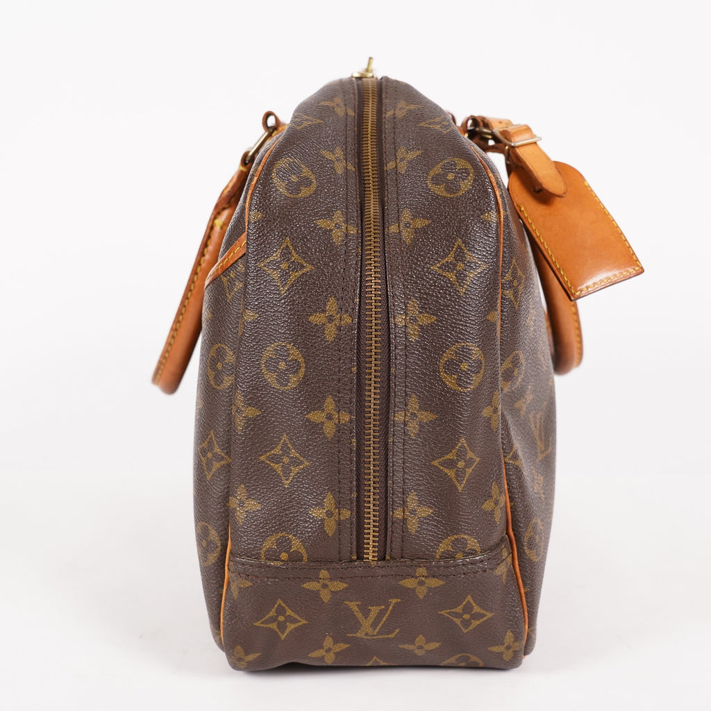LOUIS VUITTON Deauville Handbag M47270 Monogram canvas Brown 06E092860019