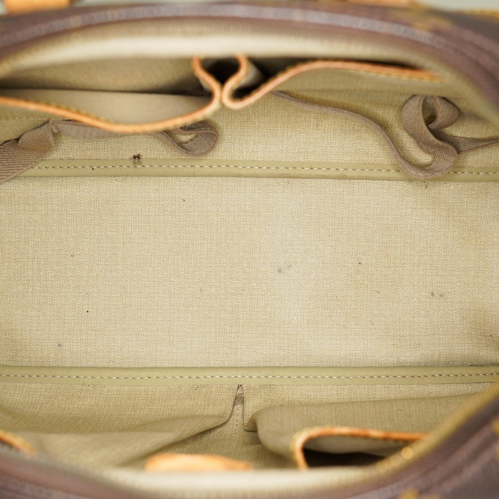LOUIS VUITTON Deauville Handbag M47270 Monogram canvas Brown 06E102420010