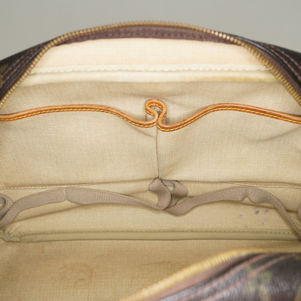 LOUIS VUITTON Deauville Handbag M47270 Monogram canvas Brown 06E062750021